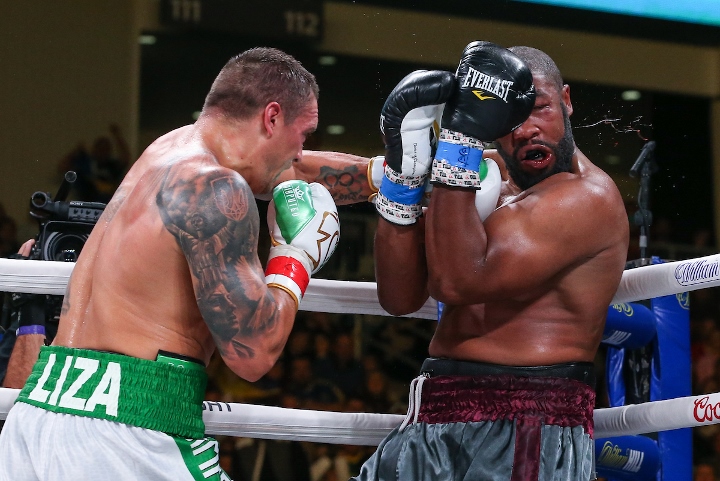 Photos: Usyk Goes Heavyweight, Stops Witherspoon - HUGE Gallery